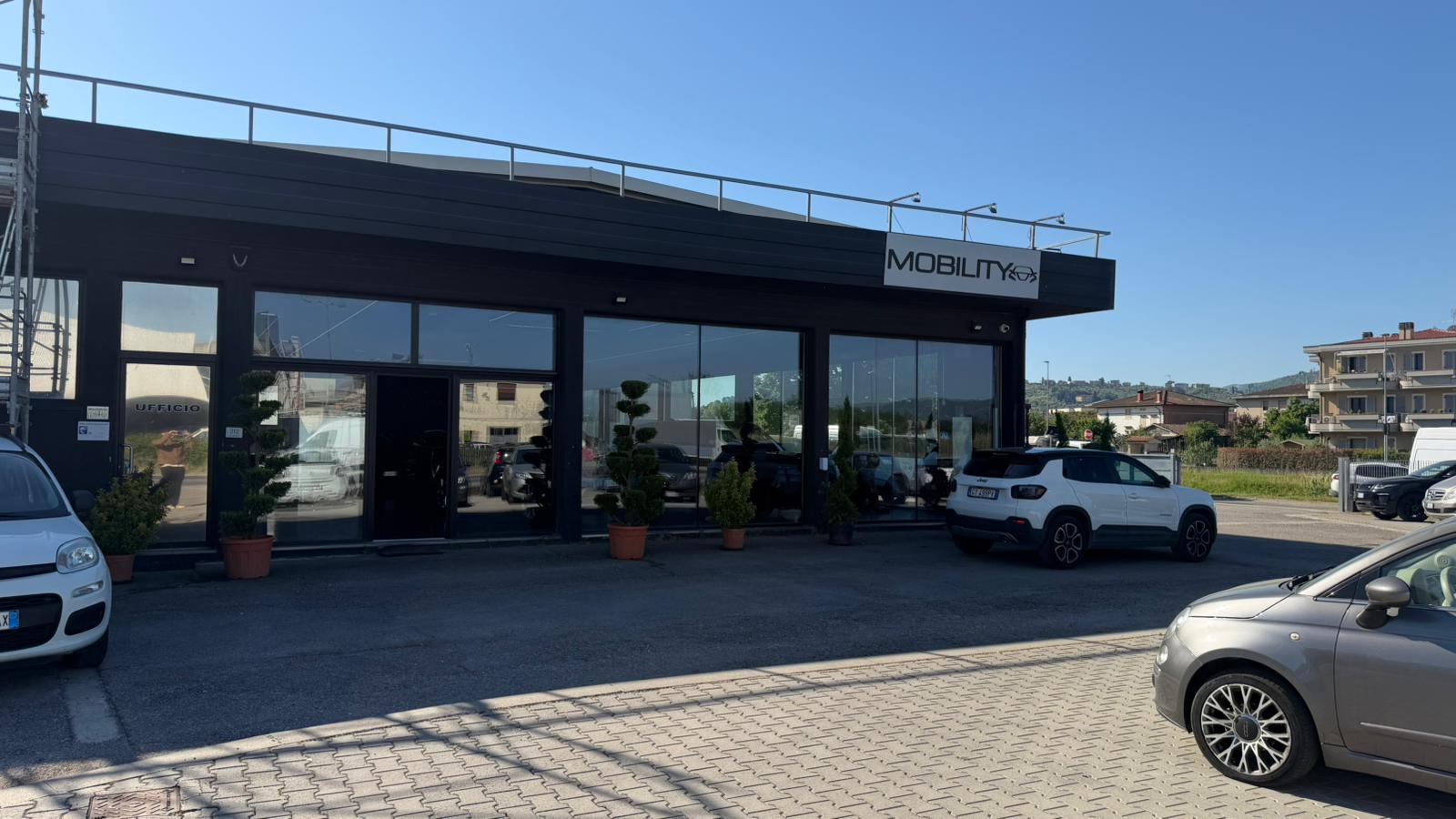 Auto in showroom